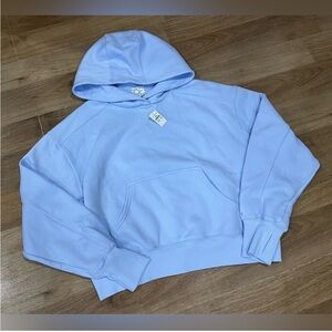 NWT Offline by Aerie Light Blue Fleece Hoodie Size XS